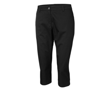 Cross Womens Classic 3/4 Chinos - Sort i str. 40