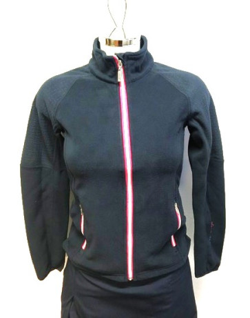 Abacus Dame Lahinch Fleece Jakke - Navy i str. X/Small