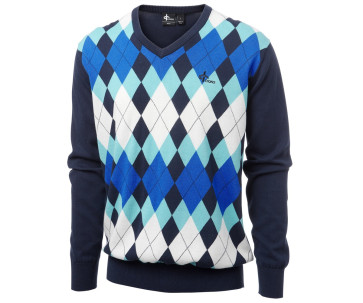 Cross Herre Honor V-Hals - Navy i str. Large - (kollektionsprøve) - (vejl. udsalgspris = kr. 899)