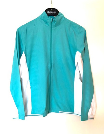 Abacus Womens Lanark Stretch Wind Jacket - Turquoise i str. Medium - (Kollektionsprøve) - (Vejl. udsalgspris er kr. 699,-)