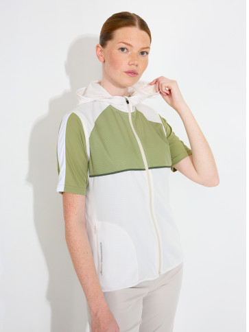 Abacus Womens Lanark Stretch Wind Vest - Linden i str. Medium - (Kollektionsprøve) - (Vejl. udsalgspris er kr. 549,-)