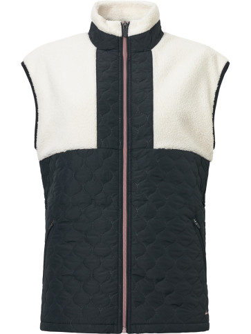 Abacus Womens Preston Pile Wind Vest - Sort i str. Medium - (Kollektionsprøve) - (Vejl. udsalgspris er kr. 849,-)