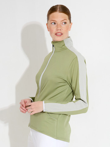 Abacus Womens Bovey Midlayer Jacket - Linden i str. Medium - (Kollektionsprøve) - (Vejl. udsalgspris er kr. 649,-)