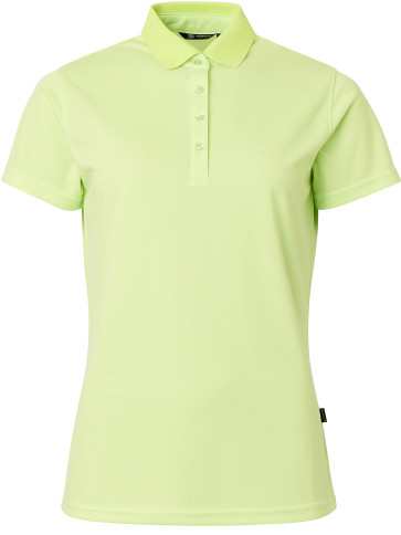 Abacus Womens Cray Drycool Polo - Lime i str. Medium - (Kollektionsprøve) - (Vejl. udsalgspris er kr. 399,-)