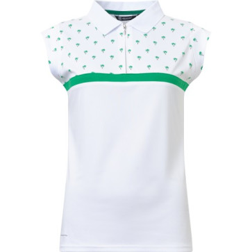 Abacus Womens Juliet Wing Polo - Palmtree i str. Medium - (Kollektionsprøve) - (Vejl. udsalgspris er kr. 399,-) 