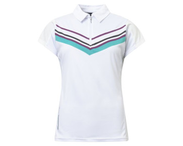 Abacus Womens Simone Drycool Cupsleeve - Turquoise i str. Medium - (Kollektionsprøve) - (Vejl. udsalgspris er kr. 449,-)