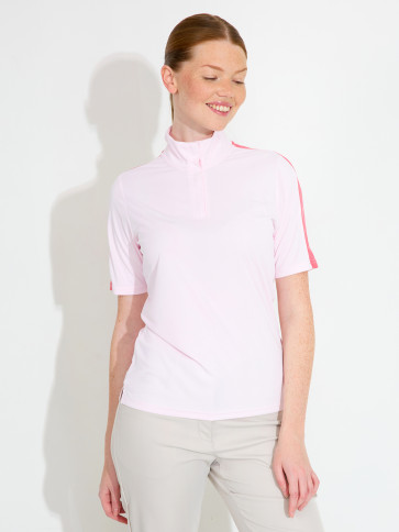 Abacus Womens Aloha UV Halfsleeve - Pink i str. Medium - (Kollektionsprøve) - (Vejl. udsalgspris er kr. 449,-)