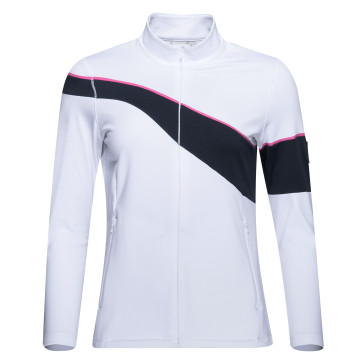 Cross Womens Wave Full Zip - Hvid i str. X/Small