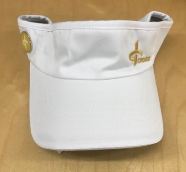 Cross Visor m/magnet - Hvid i str. L/XL