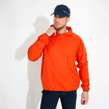 Abacus Mens Bounce Vandtæt Hoodie - Lobster i str. Large - (Kollektionsprøve) - (Vejl. udsalgspris er kr. 1.299,-)