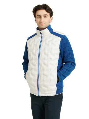 Abacus Mens Portrush Hybrid Vest - Atlantic/Clam i str. Large - (Kollektionsprøve) - (Vejl. udsalgspris er kr. 999,-)