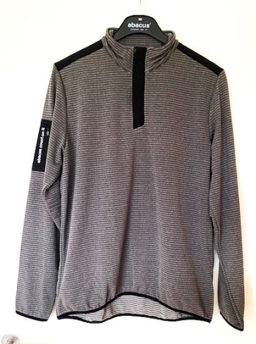 Abacus Mens Bangor Midlayer - Grey i str. Large - (Kollektionsprøve) - (Vejl. udsalgspris er kr. 799,-)