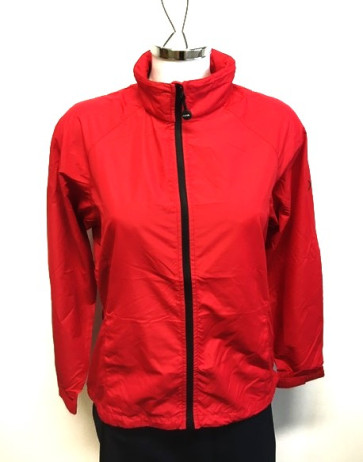 Abacus Dame Ace Basic Wind Jacket - Rød i str. Small