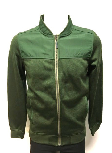 Abacus Herre Durban Fleece Jacket - Army Grøn