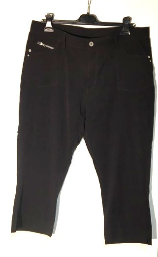 Abacus Dame Mauna Capri Bukser - Sort i str. 46