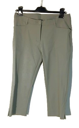 Abacus Dame Grace Capri Bukser - Lichen Green 70cm.