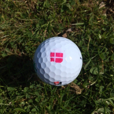 Golfbold stempel