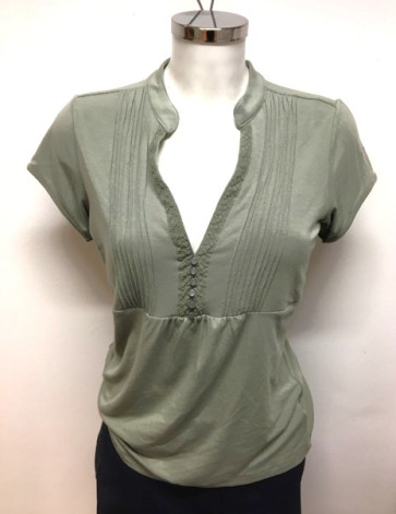 Abacus Dame Beach Cupsleeve Polo - Aloe i str. Medium