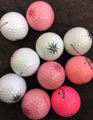 17 stk. Callaway Solaire Pink - Grade B