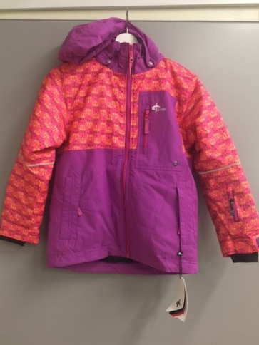 Cross Junior Haga 2 Lags Ski Jakke - Lilla i str. 134/140 (kollektionprøve) - (Vejl. udsalgspris = kr. 1.799)