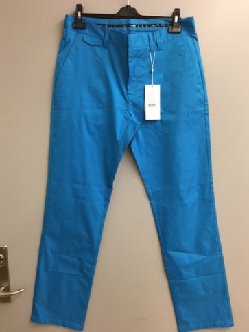 Cross Mens Ace H2Off Chinos - Dive Blue - str. 34/34 (kollektionsprøve) - (Vejl. udsalgspris = kr. 899,-)