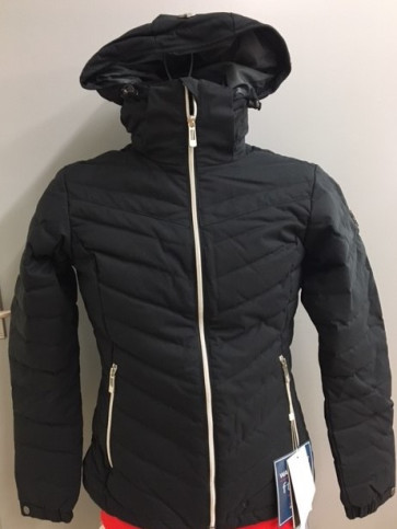 Cross Dame Pro Ski Down 2 Lags Jakke - Sort i str. Medium (kollektionsprøve) - (Vejl. udsalgspris kr. 3.299,-)