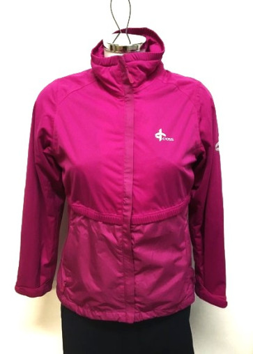 Cross Womens Time Set - Regnjakke i farven Pink i str. Small