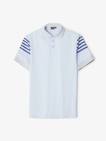Cross Mens Sporty Polo - Xenon Blue i str. Large (Kollektionsprøve) - (Vejl. udsalgspris er kr. 599,-)