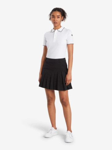 Cross Womens Divot Polo SS - Hvid i str. Medium (Kollektionsprøve) - (Vejl. udsalgspris er kr. 599,-)