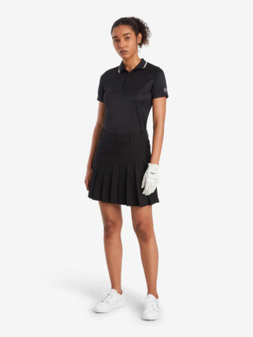 Cross Womens Grip Polo SS - Sort i str. Medium (Kollektionsprøve) - (Vejl. udsalgspris er kr. 599,-)