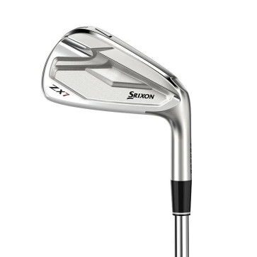 DEMO: Srixon ZX7 Jernsæt Stål (5-pw = 6 jern) - Stiff Flex - Nippon N.S. Pro Modus 120 grams stål skafter. Der er på 3 af jernene små buler i de smedede jern. Alle 3 for enden af jernet, som IKKE kan ses ved adressering. Det er kun af kosmetisk betydn