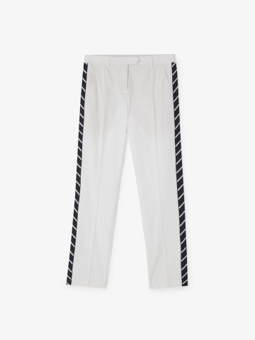 Cross Womens Style Tech 7/8 Chinos - Hvid i str. 38 - (Kollektionsprøve) - (Vejl. udsalgspris er kr. 799,-)