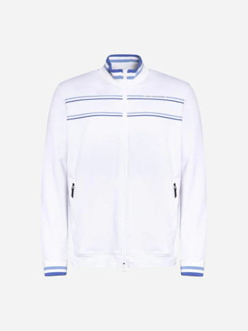 Cross Mens Stinger Full Zip - Hvid i str. Large (Kollektionsprøve) - (Vejl. udsalgspris er kr. 1.099,-)