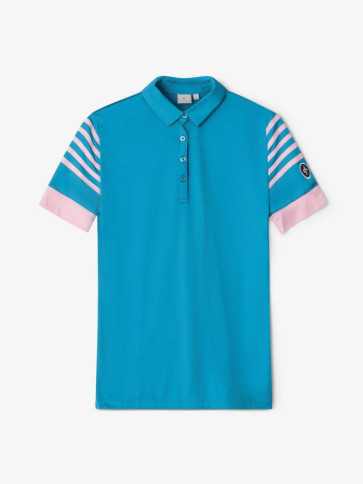 Cross Womens Sporty Polo SS - Celestial i str. Medium (Kollektionsprøve) - (Vejl. udsalgspris er kr. 599,-)