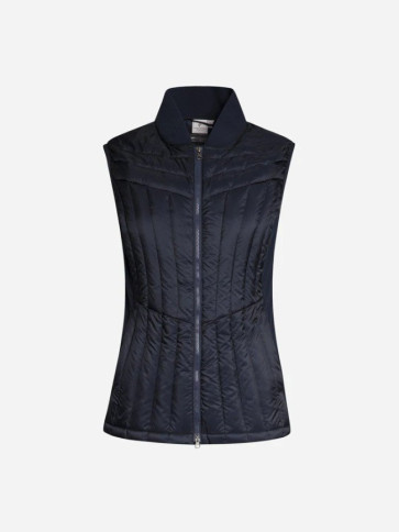 Cross Womens Hybrid Vest - Navy i str. Medium - (Tætsiddende) - (Kollektionsprøve) - (Vejl. udsalgspris er kr. 1.199,-)