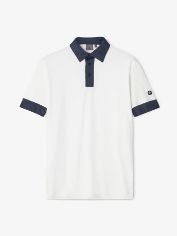 Cross Mens Andy Polo - Hvid i str. Large (Kollektionsprøve) - (Vejl. udsalgspris er kr. 599,-)