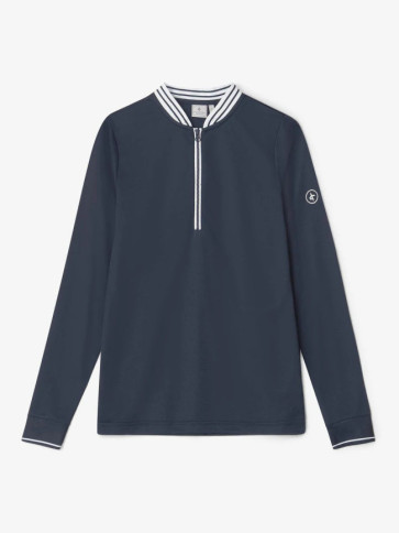 Cross Womens Nostalgia Polo LS - Navy i str. Medium (Kollektionsprøve) - (Vejl. udsalgspris er kr. 599,-)