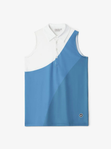Cross Womens Flow Polo SL - Celestial i str. Medium (Kollektionsprøve) - (Vejl. udsalgspris er kr. 599,-)