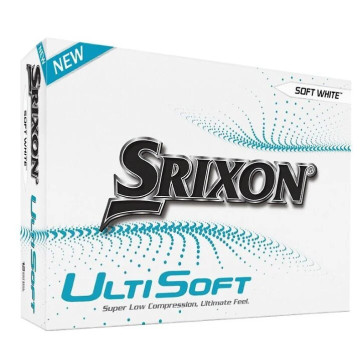 Srixon Ultisoft - Hvid - Dusin