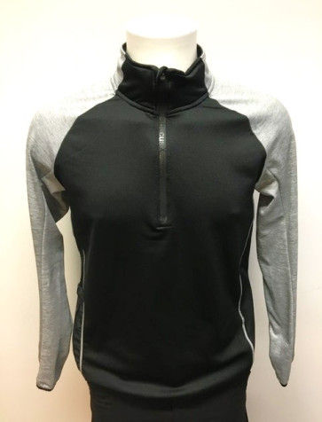 Abacus Herre Bounce 37,5 tynd Fleece Jakke - Sort i str. Small