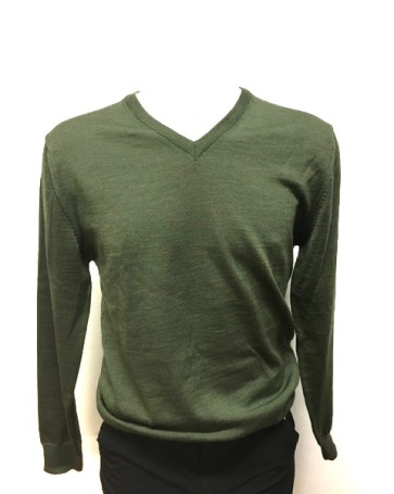 Abacus Herre Strik - Army Grøn