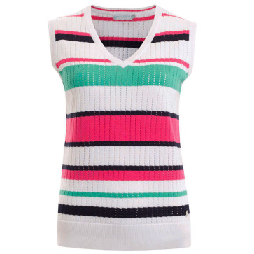 Green Lamb Dame Strik Vest