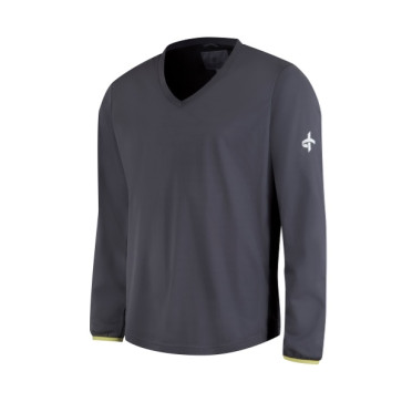 Cross Herre Wind V-hals - Charcoal i str. Medium