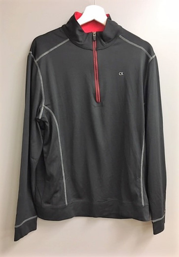 Calvin Klein Tech Windtop - Sort - str. Medium