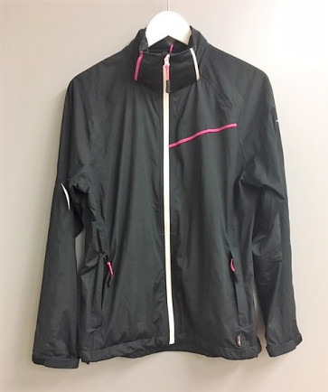 Abacus Dame Regnjakke - Sort - str. Medium