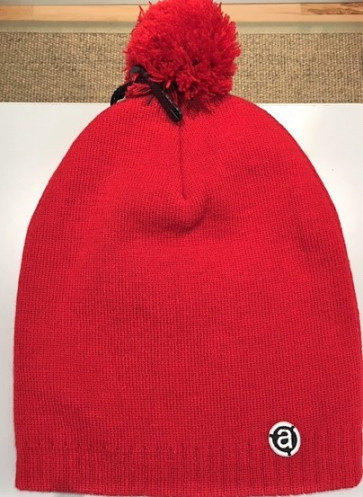 Abacus Knitted Hat - One Size - Rød