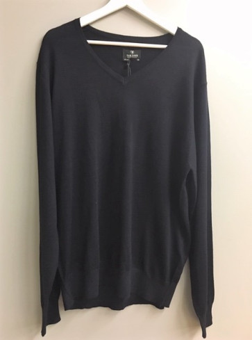 Tee Jays Herre Strik Sweater - Sort - str. XX/Large