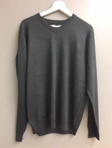 Benross Herre Strik Sweater - Grå - str. X/Large