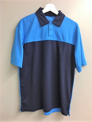 Palm Grove Herre Color Block Polo - Blå/Navy - str. XX/Large