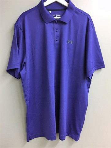 Under Armour Herre Polo - Lilla - str. XX/Large